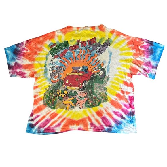Vintage 90s Grateful Dead Shirt Mens 3XL Tie Dye 1995 Spring Tour Band Rock - Picture 3 of 14